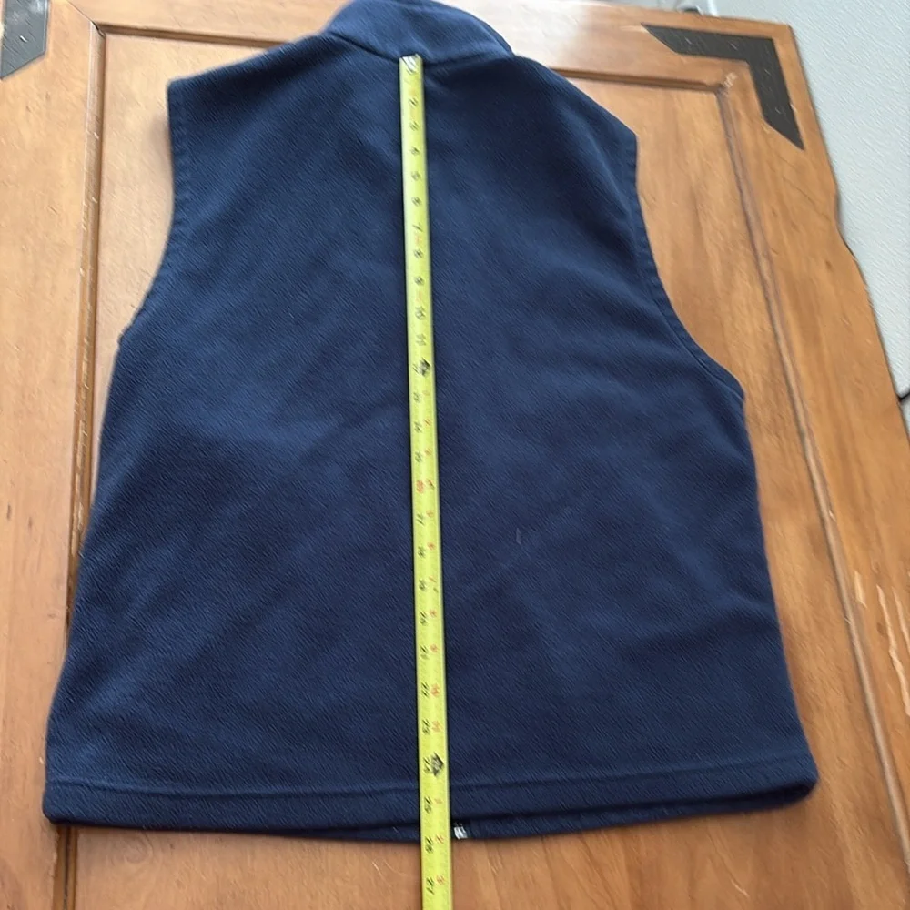 Columbia Men's Deep Blue Fleece Vest Size Medium